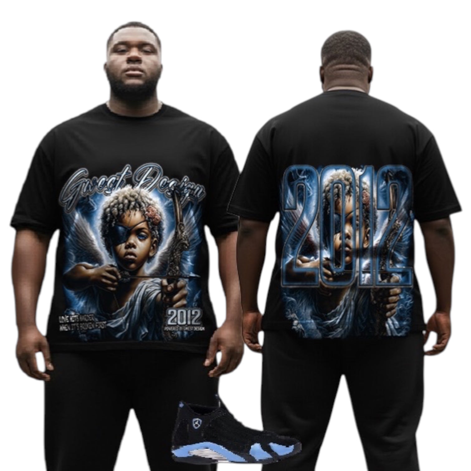 G*WEST: Broken Angel SS Tee 9483